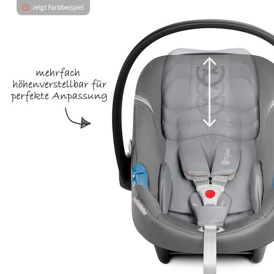 Cybex Babyschale Aton M - Graphite Black