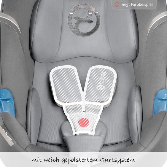 Cybex Babyschale Aton M - Graphite Black