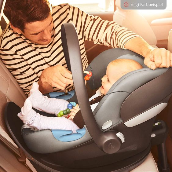 Cybex Seggiolino auto Aton M i-Size - Fantasia Rosa Viola