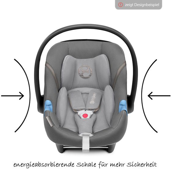 Cybex Babyschale Aton M i-Size inkl. Sensorsafe - Urban Black