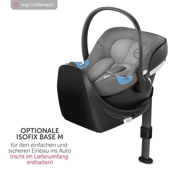 Cybex Babyschale Aton M i-Size inkl. Sensorsafe - Urban Black