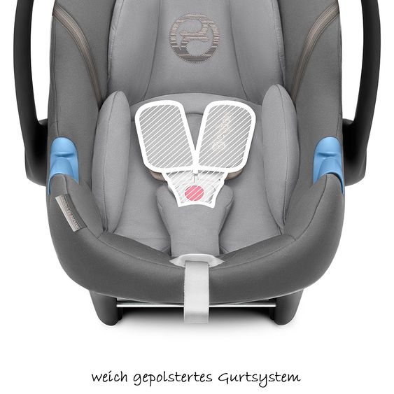 Cybex Babyschale Aton M i-Size - Manhattan Grey Mid Grey