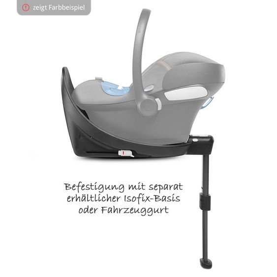 Cybex Babyschale Aton M i-Size - Pepper Black Dark Grey