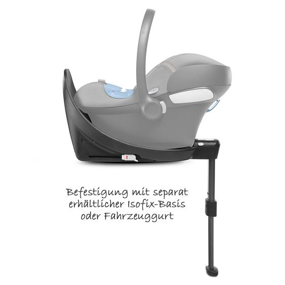 Cybex Babyschale Aton M - Manhattan Grey Mid Grey