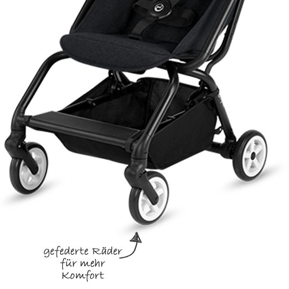 Cybex Buggy Eezy S - Lavastone Black Black