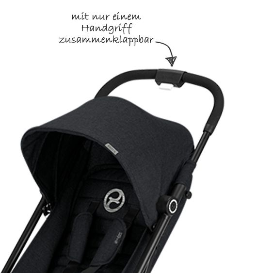 Cybex Buggy Eezy S - Lavastone Black Black