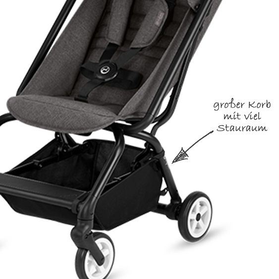 Cybex Buggy Eezy S - Manhattan Grey Mid Grey