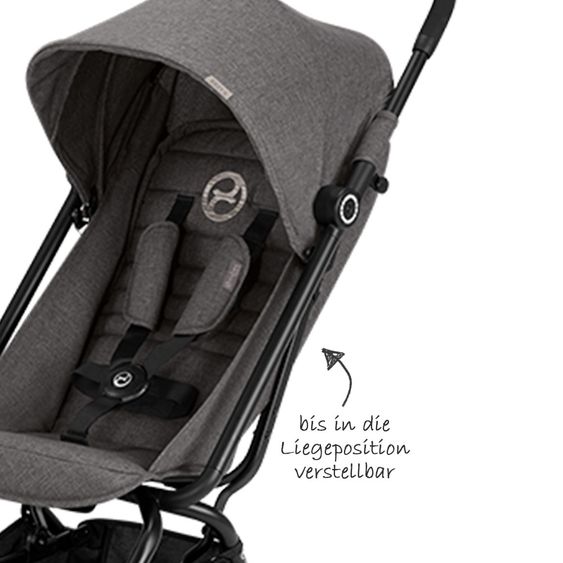 Cybex Buggy Eezy S - Manhattan Grey Mid Grey