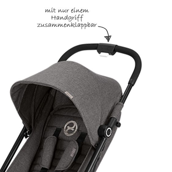 Cybex Buggy Eezy S - Manhattan Grey Mid Grey