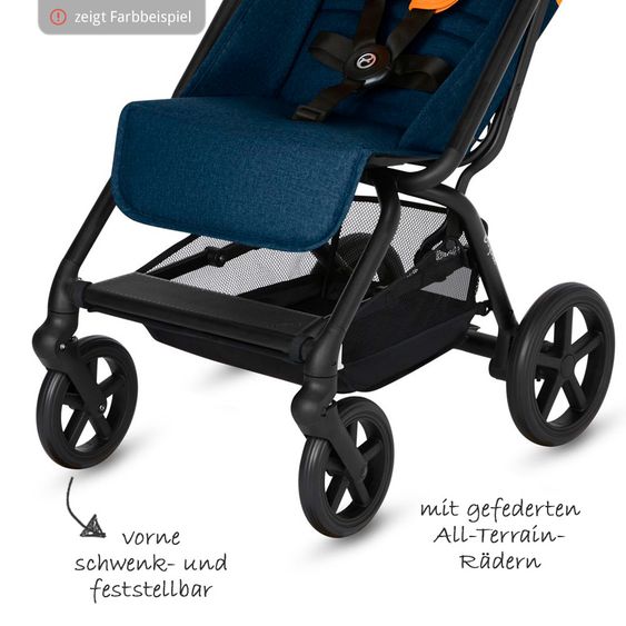 Cybex Buggy Eezy S+ - Manhattan Grey Mid Grey
