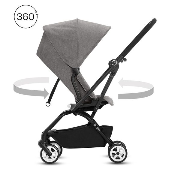 Cybex Buggy Eezy S Twist - Manhattan Grey Mid Grey
