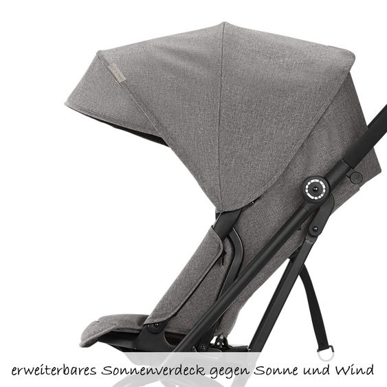 Cybex Buggy Eezy S Twist - Manhattan Grey Mid Grey
