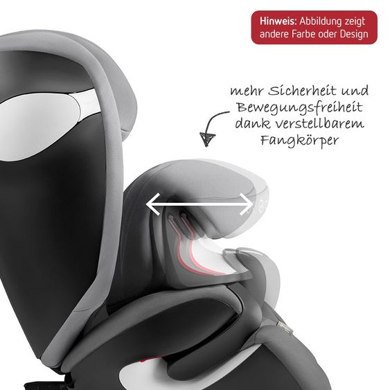 Cybex Kindersitz Juno M-Fix - Graphite Black