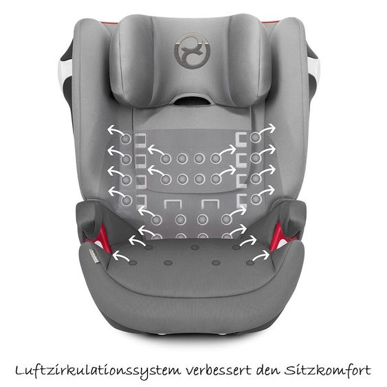 Cybex Kindersitz Juno M-Fix - Manhattan Grey