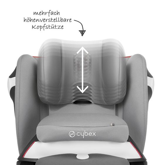 Cybex Kindersitz Juno M-Fix - Manhattan Grey Mid Grey