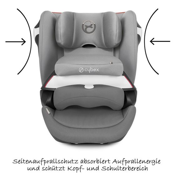 Cybex Kindersitz Juno M-Fix - Manhattan Grey Mid Grey