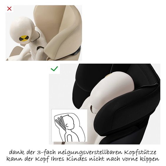 Cybex Kindersitz Pallas 2-Fix - Pure Black