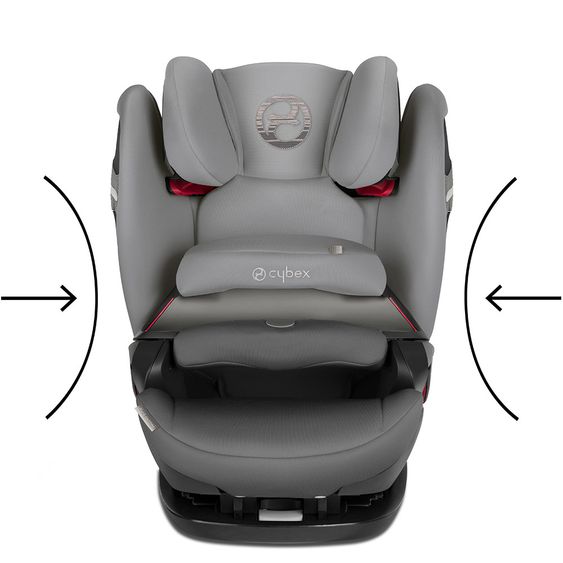Cybex Kindersitz Pallas S-Fix - Manhattan Grey Mid Grey