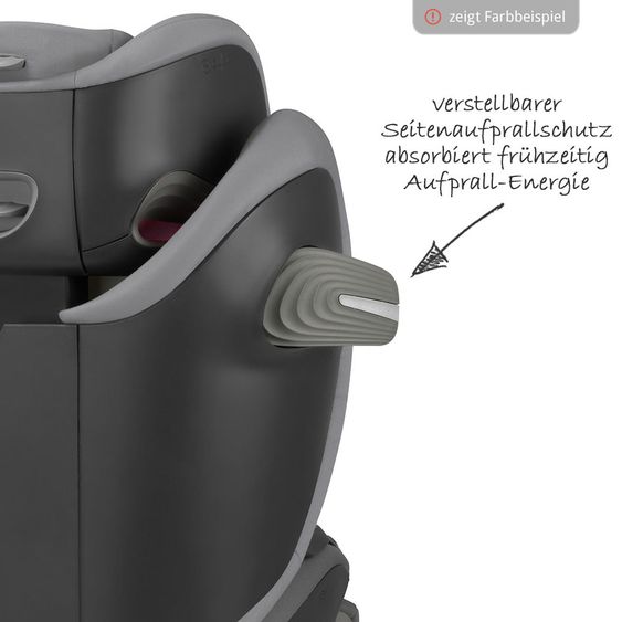 Cybex Kindersitz Pallas S-Fix - Urban Black