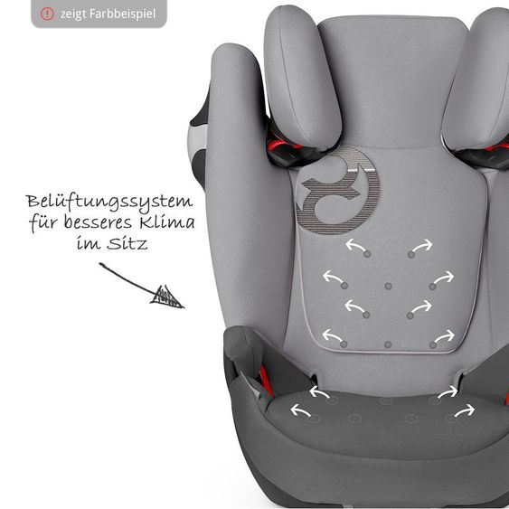 Cybex Child seat Solution M-Fix - Gray Rabbit Dark Grey
