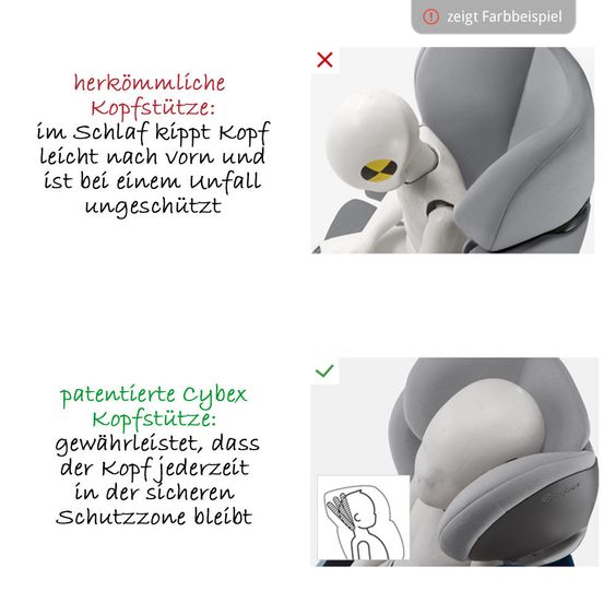 Cybex Kindersitz Solution M-Fix - Infra Red