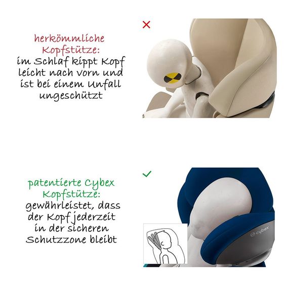 Cybex Seggiolino per bambini Solution M-Fix - Nero polvere di stelle