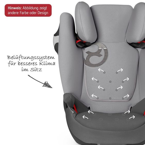 Cybex Seggiolino per bambini Solution M-Fix - Nero polvere di stelle
