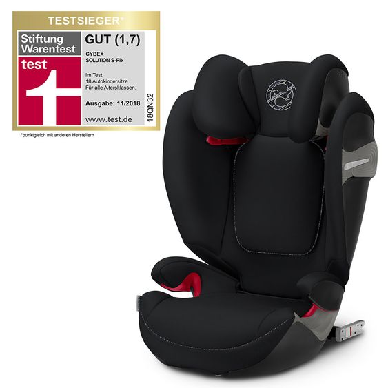 Cybex Kindersitz Solution S-Fix - Urban Black