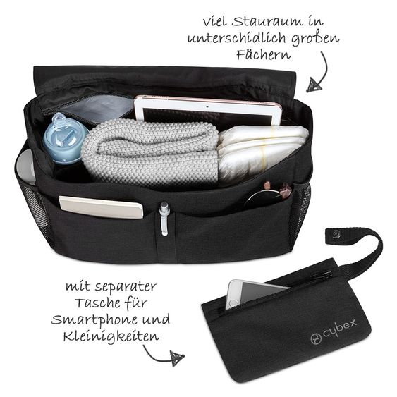 Cybex Organizer für Kinderwagen von Cybex - Black