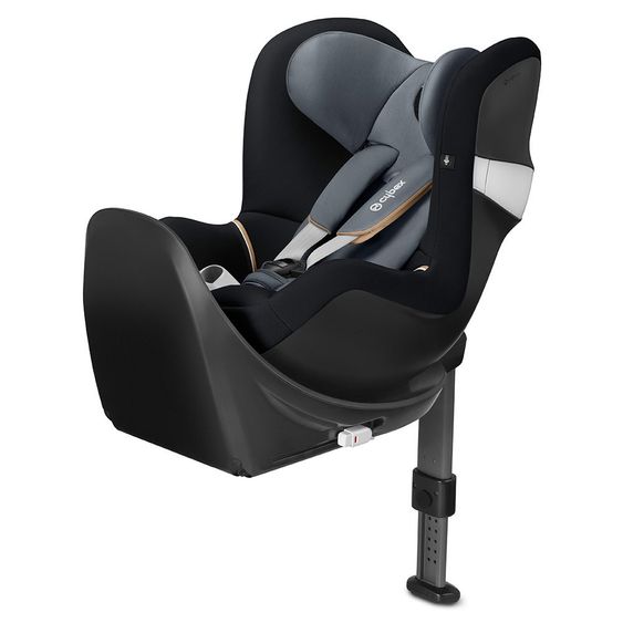 Cybex Reboarder-Kindersitz Sirona M2 i-Size inkl. Base - Graphite Black