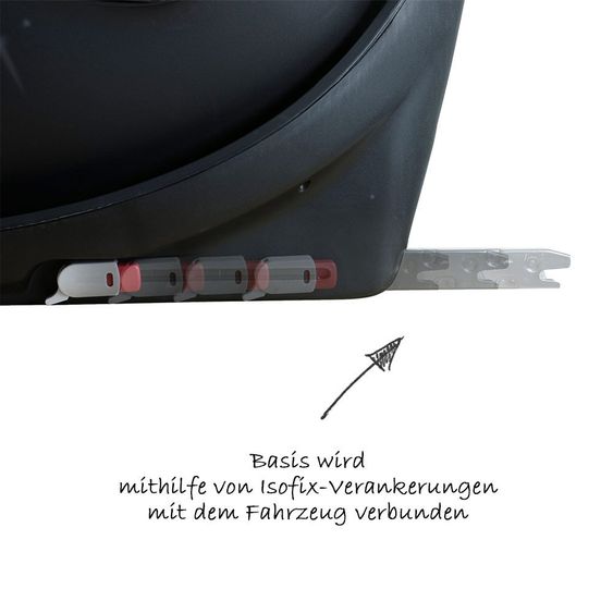 Cybex Reboarder-Kindersitz Sirona M2 i-Size inkl. Base - Graphite Black