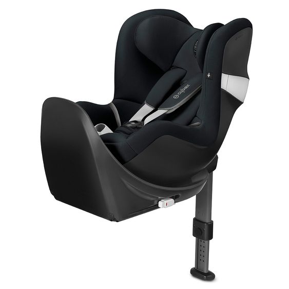 Cybex Reboarder-Kindersitz Sirona M2 i-Size inkl. Base - Lavastone Black Black