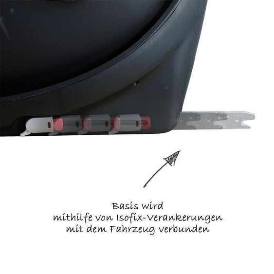 Cybex Reboarder-Kindersitz Sirona M2 i-Size inkl. Base - Manhattan Grey Mid Grey