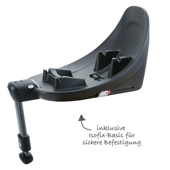 Cybex Reboarder-Kindersitz Sirona M2 i-Size inkl. Base - Pepper Black Dark Grey