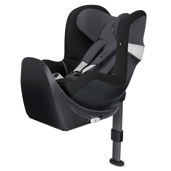 Cybex Reboarder-Kindersitz Sirona M2 i-Size inkl. Base - Phantom Grey