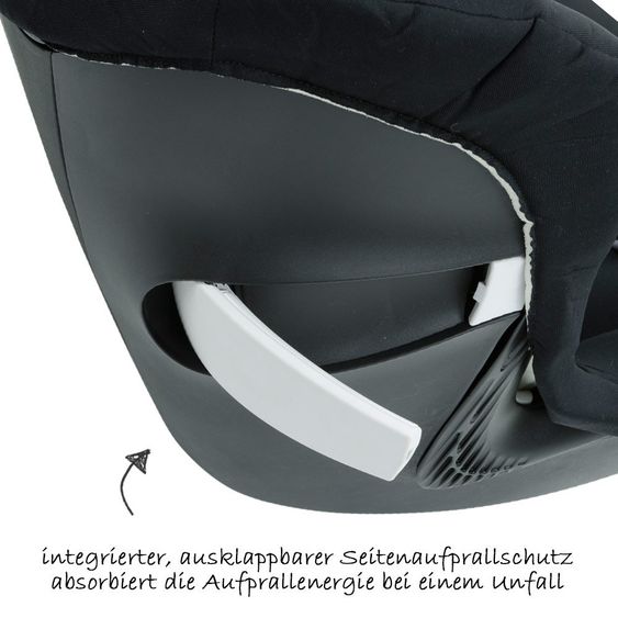 Cybex Reboarder-Kindersitz Sirona M2 i-Size inkl. Base - Phantom Grey