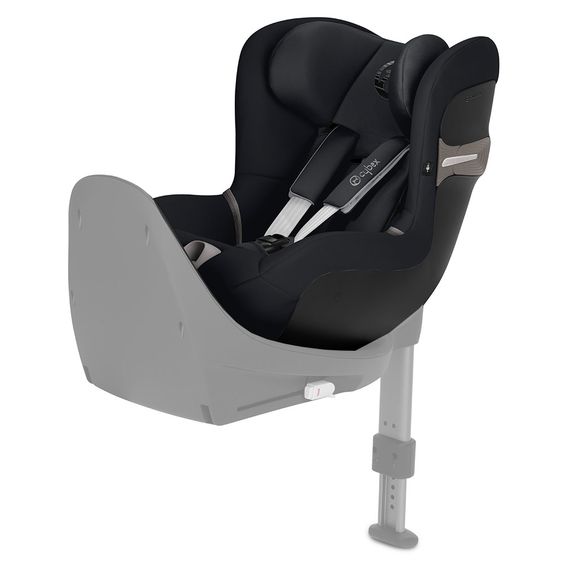 Cybex Reboarder-Kindersitz Sirona M2 i-Size - Lavastone Black Black