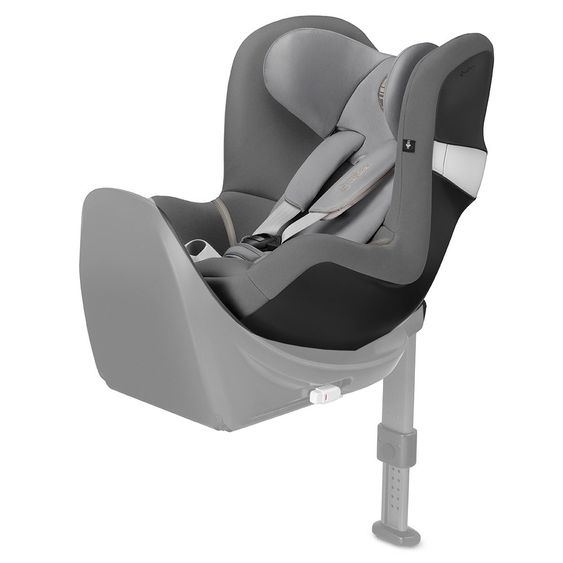 Cybex Reboarder-Kindersitz Sirona M2 i-Size - Manhattan Grey Mid Grey