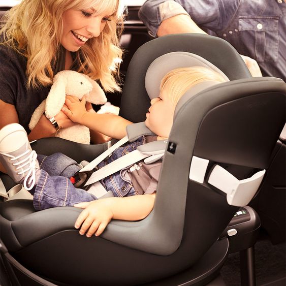 Cybex Reboarder-Kindersitz Sirona M2 i-Size - Manhattan Grey Mid Grey