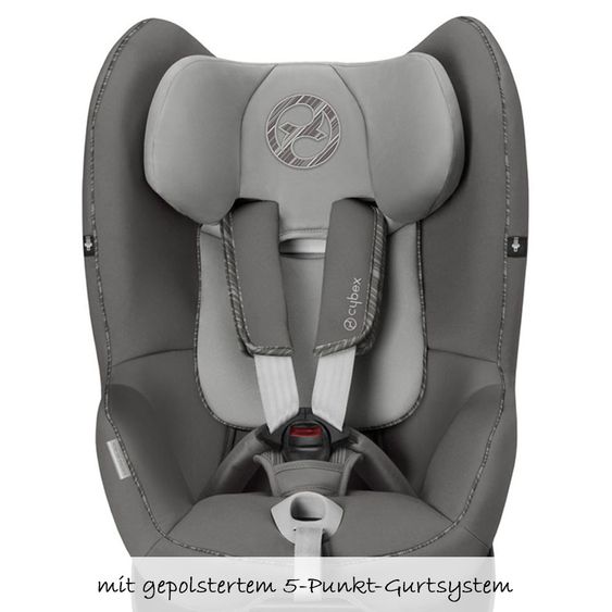 Cybex Reboarder-Kindersitz Sirona M2 i-Size - Manhattan Grey Mid Grey