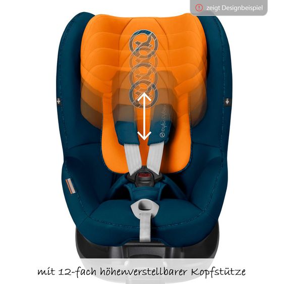 Cybex Reboarder-Kindersitz Sirona M2 i-Size mit Sensorsafe - Manhattan Grey Mid Grey