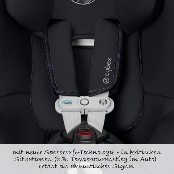 Cybex Reboarder child seat Sirona M2 i-Size with Sensorsafe - Urban Black