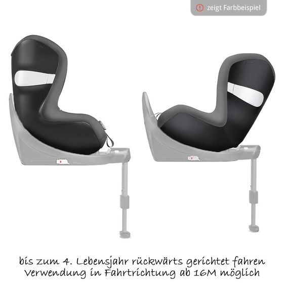 Cybex Reboarder-Kindersitz Sirona M2 i-Size - Mystic Pink