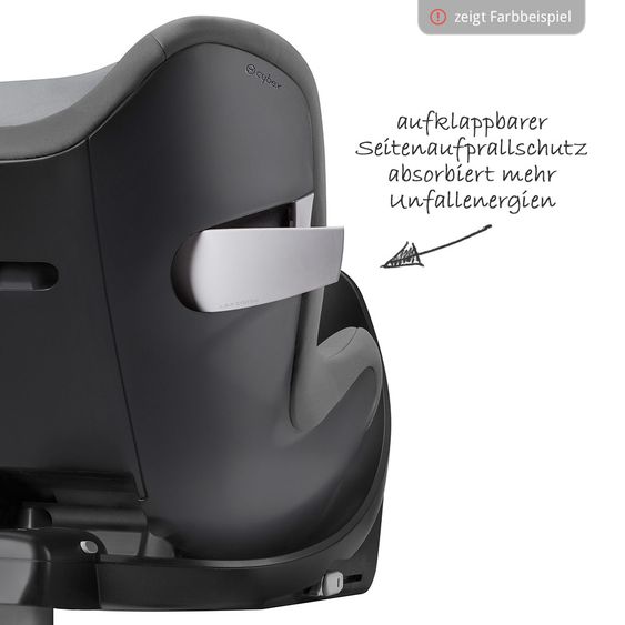 Cybex Reboarder-Kindersitz Sirona M2 i-Size - Mystic Pink