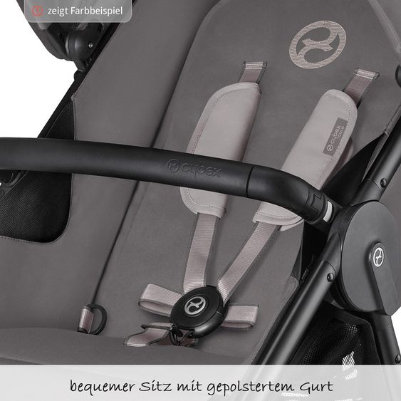 Cybex Passeggino Agis M-Air 4 - Lavastone Nero Nero