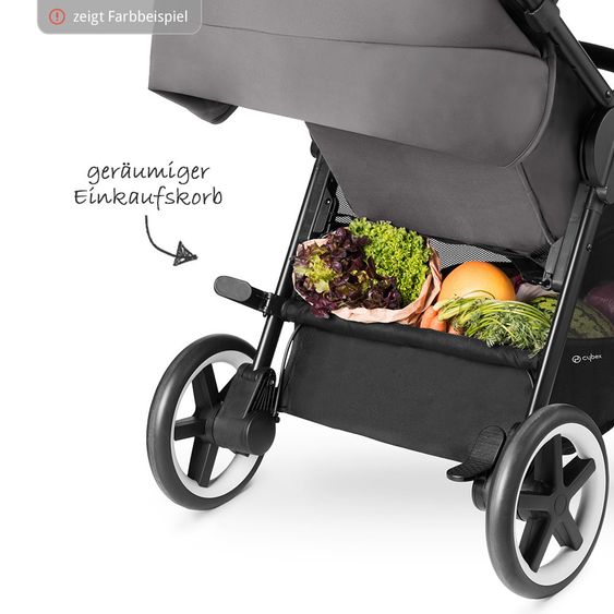 Cybex Passeggino Agis M-Air 4 - Lavastone Nero Nero