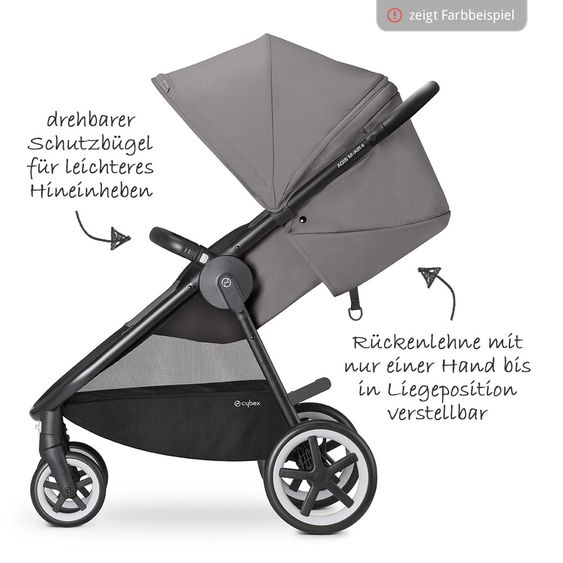 Cybex Sportwagen Agis M-Air 4 - Stardust Black