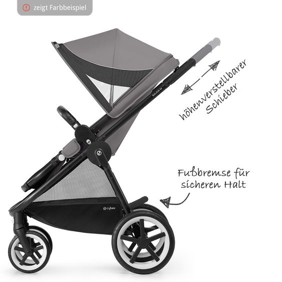 Cybex Sports car Balios M - Lavastone Black