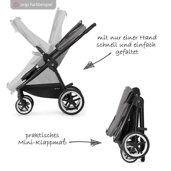 Cybex Sports car Balios M - Lavastone Black