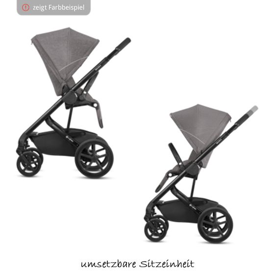 Cybex Sportwagen Balios S - Lavastone Black Black